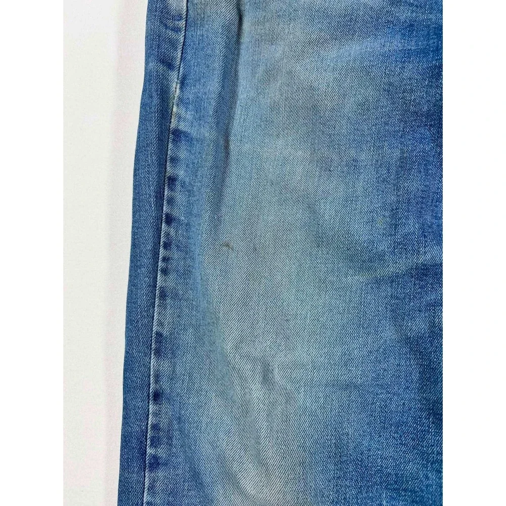 Levis 514 Straight Fit Jeans Mens 34x30 Blue Denim Medium Wash Casual Pants